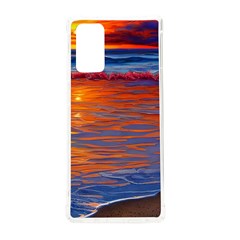 Sunset At The Beach Samsung Galaxy Note 20 Tpu Uv Case by GardenOfOphir