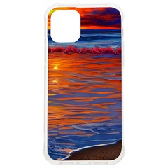 Sunset At The Beach Iphone 12/12 Pro Tpu Uv Print Case by GardenOfOphir