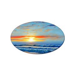 Reflecting On A Perfect Day Sticker Oval (10 Pack) by GardenOfOphir