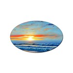 Reflecting On A Perfect Day Sticker Oval (10 pack) Front