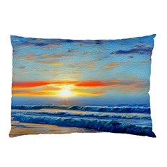 Reflecting On A Perfect Day Pillow Case by GardenOfOphir