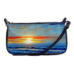 Reflecting On A Perfect Day Shoulder Clutch Bag by GardenOfOphir