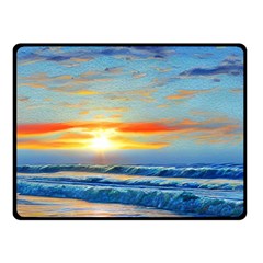 Reflecting On A Perfect Day One Side Fleece Blanket (small) by GardenOfOphir