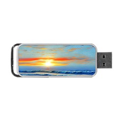 Reflecting On A Perfect Day Portable Usb Flash (one Side) by GardenOfOphir