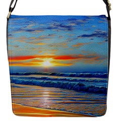 Reflecting On A Perfect Day Flap Closure Messenger Bag (s) by GardenOfOphir