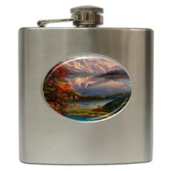 Summer Sunset Hip Flask (6 Oz) by GardenOfOphir