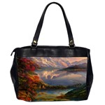 Summer Sunset Oversize Office Handbag (2 Sides) Back