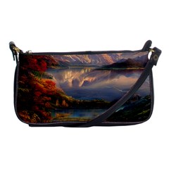 Summer Sunset Shoulder Clutch Bag by GardenOfOphir