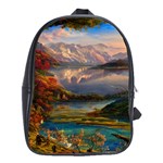 Summer Sunset School Bag (XL) Front