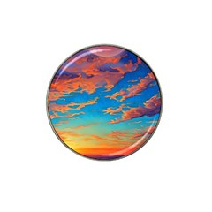 Waves Crashing On The Shore Hat Clip Ball Marker (4 Pack) by GardenOfOphir