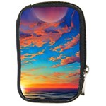 Waves Crashing On The Shore Compact Camera Leather Case Front