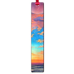 Waves Crashing On The Shore Large Book Marks by GardenOfOphir