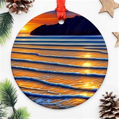 Endless Summer Nights Ornament (round) by GardenOfOphir