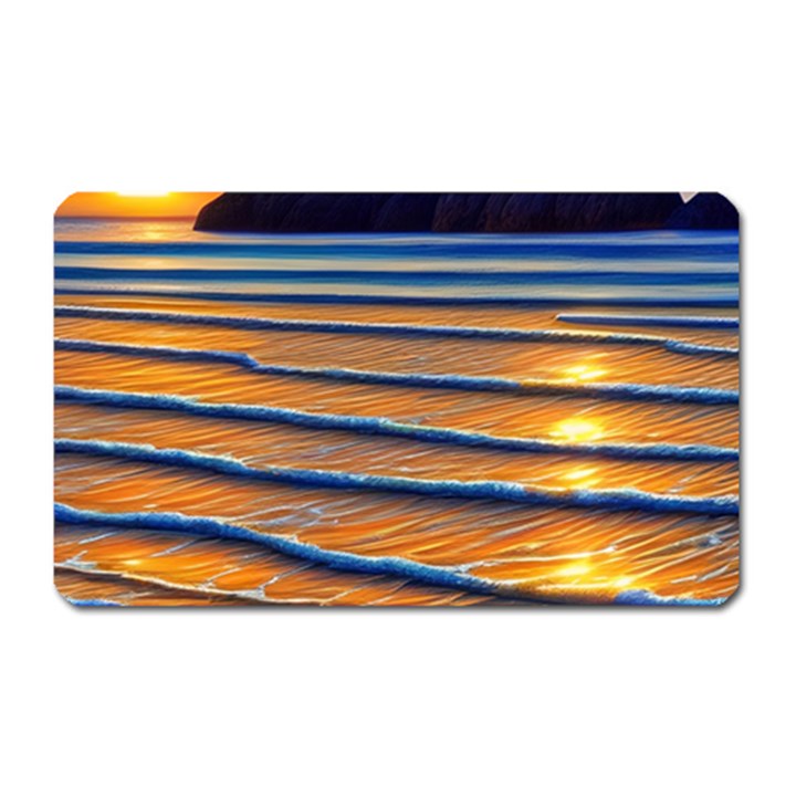 Endless Summer Nights Magnet (Rectangular)