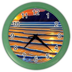 Endless Summer Nights Color Wall Clock by GardenOfOphir