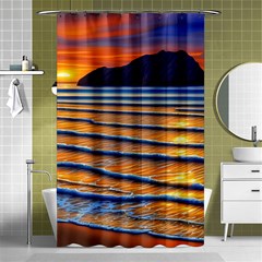 Endless Summer Nights Shower Curtain 48  X 72  (small)  by GardenOfOphir