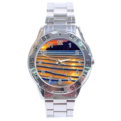 Endless Summer Nights Stainless Steel Analogue Watch by GardenOfOphir