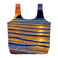 Endless Summer Nights Full Print Recycle Bag (l) by GardenOfOphir