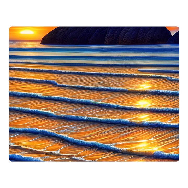 Endless Summer Nights Premium Plush Fleece Blanket (Large)