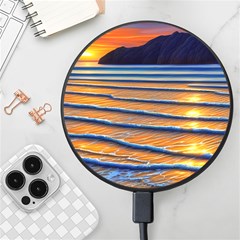 Endless Summer Nights Wireless Fast Charger(black) by GardenOfOphir