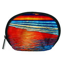 Golden Sunsets And Crisp Air Accessory Pouch (Medium)