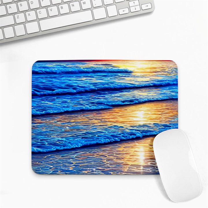 Ocean Sunset Small Mousepad