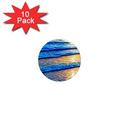 Ocean Sunset 1  Mini Magnet (10 Pack)  by GardenOfOphir