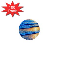 Ocean Sunset 1  Mini Buttons (100 Pack)  by GardenOfOphir