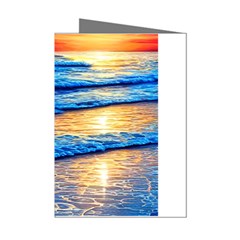 Ocean Sunset Mini Greeting Cards (pkg Of 8) by GardenOfOphir