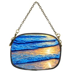 Ocean Sunset Chain Purse (two Sides) by GardenOfOphir