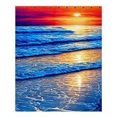 Ocean Sunset Shower Curtain 60  X 72  (medium)  by GardenOfOphir