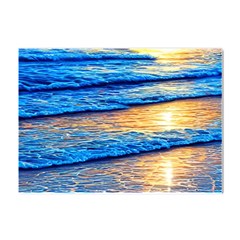 Ocean Sunset Crystal Sticker (a4)