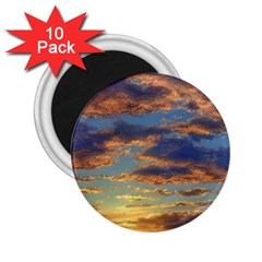 Sunrise Over The Sand Dunes 2 25  Magnets (10 Pack)  by GardenOfOphir