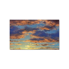 Sunrise Over The Sand Dunes Sticker (rectangular) by GardenOfOphir