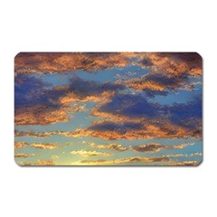 Sunrise Over The Sand Dunes Magnet (rectangular) by GardenOfOphir