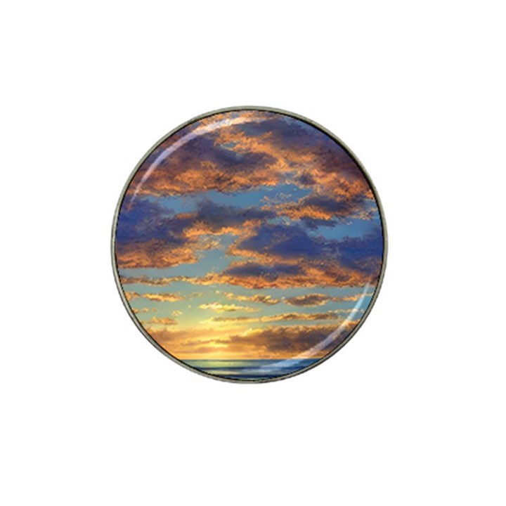 Sunrise Over The Sand Dunes Hat Clip Ball Marker