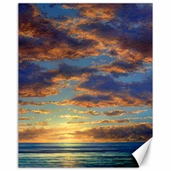 Sunrise Over The Sand Dunes Canvas 16  X 20  by GardenOfOphir