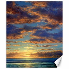 Sunrise Over The Sand Dunes Canvas 20  X 24  by GardenOfOphir