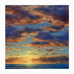 Sunrise Over The Sand Dunes Medium Glasses Cloth by GardenOfOphir