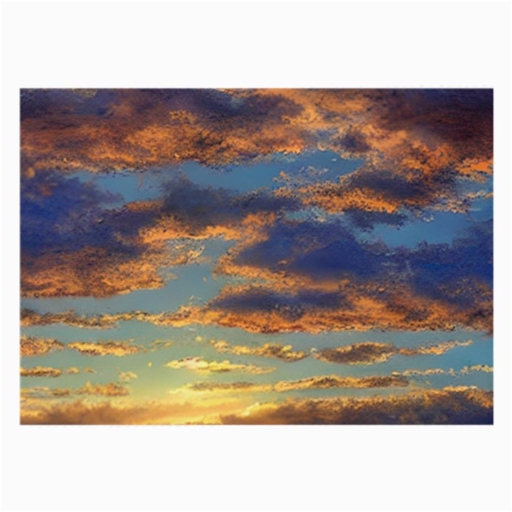 Sunrise Over The Sand Dunes Large Glasses Cloth