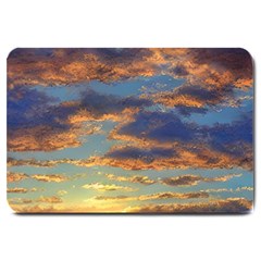 Sunrise Over The Sand Dunes Large Doormat by GardenOfOphir