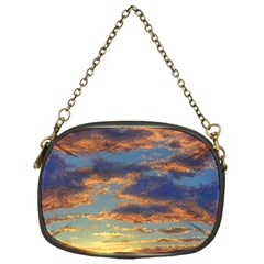 Sunrise Over The Sand Dunes Chain Purse (one Side) by GardenOfOphir