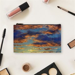 Sunrise Over The Sand Dunes Cosmetic Bag (small) by GardenOfOphir