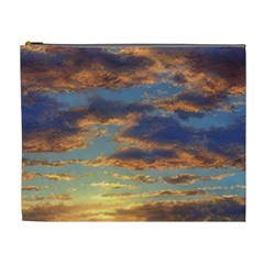 Sunrise Over The Sand Dunes Cosmetic Bag (xl) by GardenOfOphir