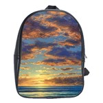 Sunrise Over The Sand Dunes School Bag (XL) Front