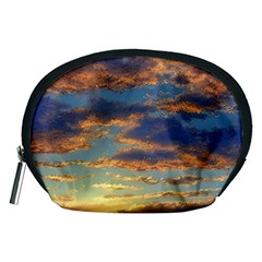 Sunrise Over The Sand Dunes Accessory Pouch (medium) by GardenOfOphir