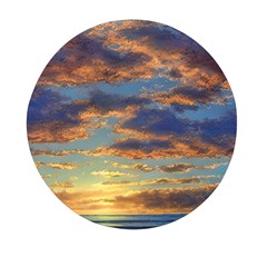 Sunrise Over The Sand Dunes Mini Round Pill Box (pack Of 3) by GardenOfOphir