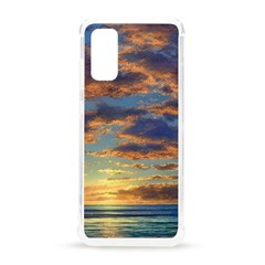 Sunrise Over The Sand Dunes Samsung Galaxy S20 6 2 Inch Tpu Uv Case by GardenOfOphir