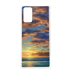 Sunrise Over The Sand Dunes Samsung Galaxy Note 20 Tpu Uv Case by GardenOfOphir