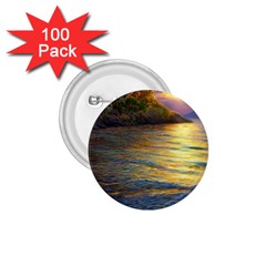 Sunset At The Surf 1 75  Buttons (100 Pack)  by GardenOfOphir